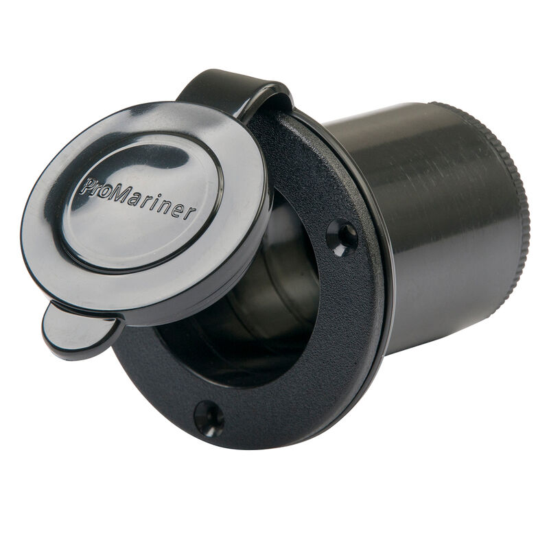 ProMariner Universal AC Plug Holder, Black Overton's